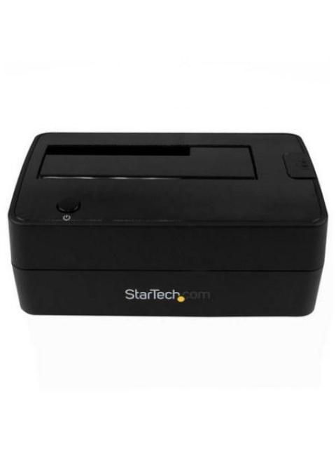 STARTECH  DOCKING STATION PARA 1 DISCO DURO 2.5-3.5 SATA USB 3.1 NEGRO