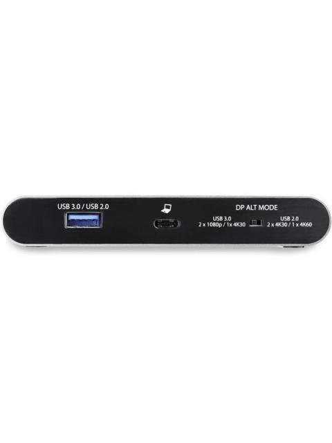 STARTECH  DOCKING STATION DK30C2DAGPD USB 2X USB 3.0 1X USB 2.0 1X RJ-45 NEGRO