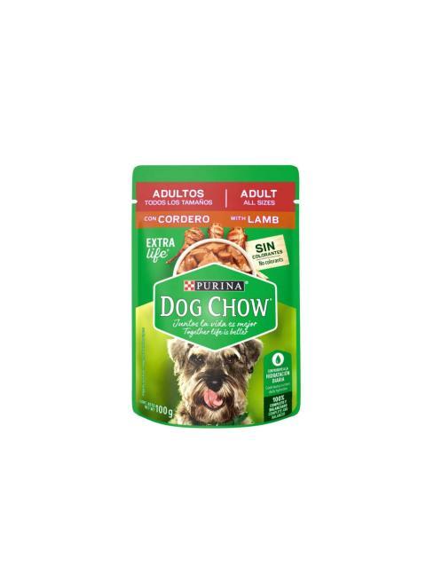 DOG CHOW ADULTO CORDERO MP 100 GR