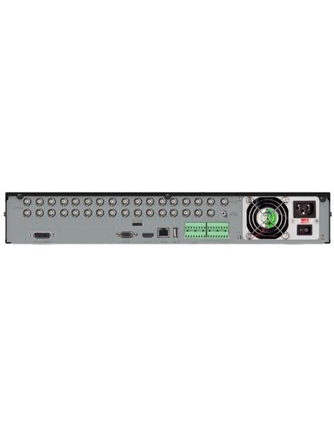 DVR DE 32 CANALES 3K-5 MP (AHD-TVI) 4-2 MP (AHD-TVI-CVI) + 8 CHIP HASTA 5 MP (VIA RED) DYNAMIC HYBRID HDD 10 TB HDMI