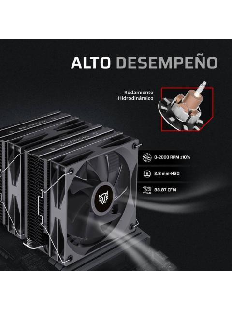 ENFRIAMIENTO DE AIRE BAMLAM RUSH HELIUX EXPERT HEX90 SISTEMA DE ENFRIAMIENTO DE AIRE TDP 295 W