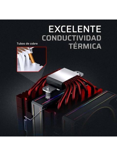 ENFRIAMIENTO DE AIRE BAMLAM RUSH HELIUX PRO HEX55 SISTEMA DE ENFRIAMIENTO DE AIRE DISPLAY DIGITAL