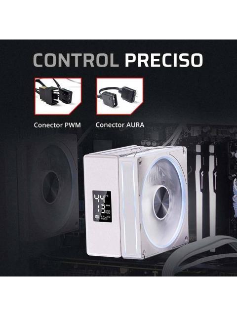 ENFRIAMIENTO DE AIRE BAMLAM RUSH HELIUX PRO HEX65 SISTEMA DE ENFRIAMIENTO DE AIRE DISPLAY DIGITAL