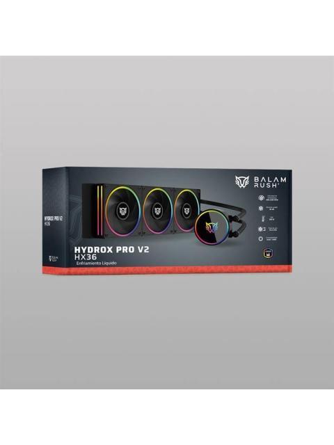 ENFRIAMIENTO LIQUIDO BAMLAM RUSH HYDROX PRO V2 HX36 SISTEMA DE ENFRIAMIENTO LIQUIDO TDP 3000 W