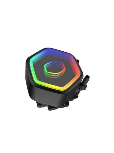 ENFRIAMIENTO LIQUIDO COOLER MASTER MASTERLIQUID ML360L CORE ARGB (MLWD36MA18PZR1) SOCKET INTEL LGA 1851-1700-1200-1151-1150-1156 AMD AM5-AM4-AM3+-AM3
