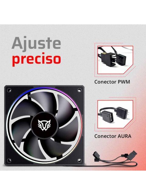 ENFRIAMIENTO Y VENTILACION BALAM RUSH EXB85 VENTILADOR 28 DB NEGRO 1600 RPM