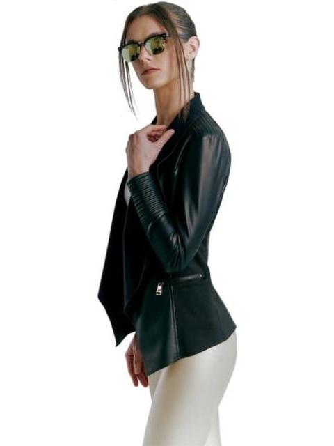 ENSAMBLE TACTO PIEL NEGRO HOLLY LAND