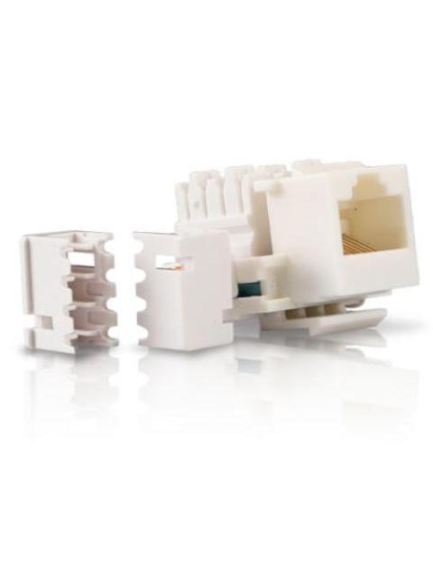 ENSON CONECTOR JACK RJ-45 CAT6 90 GRADOS BLANCO