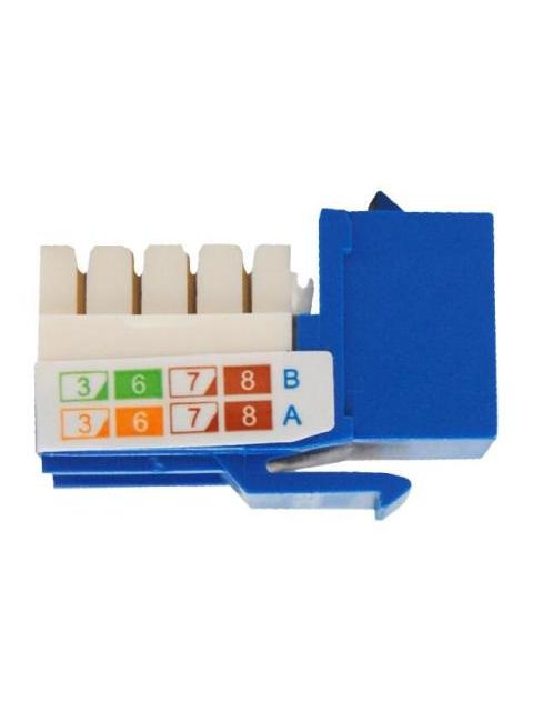 ENSON JACK DE RED CAT6 RJ-45 AZUL