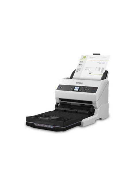 SCANNER EPSON WORKFORCE DS-870 600 X 600DPI ESCANER COLOR ESCANEADO DUPLEX USB 3.0 GRIS-BLANCO