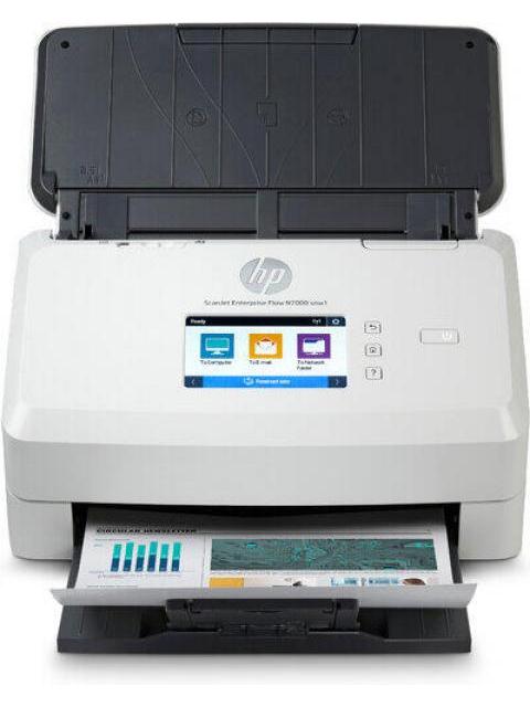 SCANNER HP SCANJET ENTERPRISE FLOW N7000 SNW1 600 X 600DPI ESCANER COLOR ESCANEADO DUPLEX USB 3.2 BLANCO
