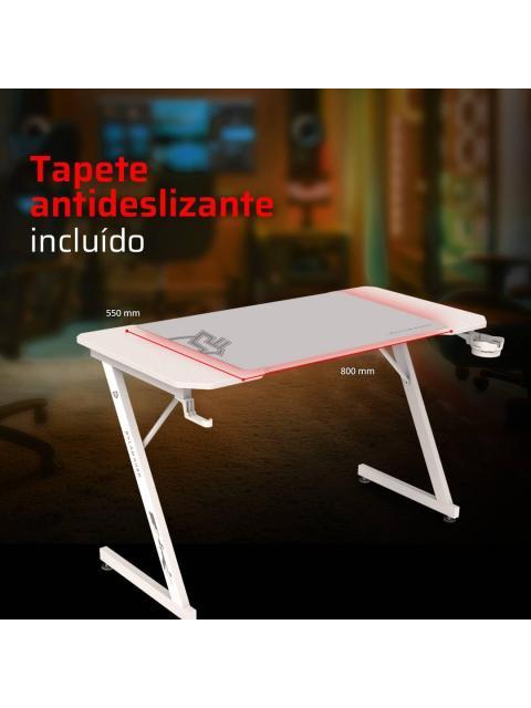 ESCRITORIO GAMING OLYMPUS SPOT MRX4000 BALAM RUSH MESA GAMER INCLUYE UN TAPETE DE 80X55 CM ANTIDESLIZANTE