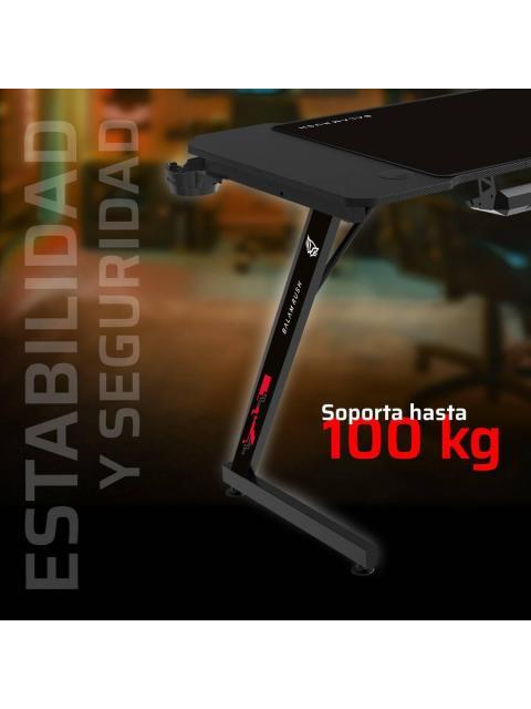 ESCRITORIO GAMING OLYMPUS SPOT MRX4000 BALAM RUSH MESA GAMER INCLUYE UN TAPETE DE 80X55 CM ANTIDESLIZANTE