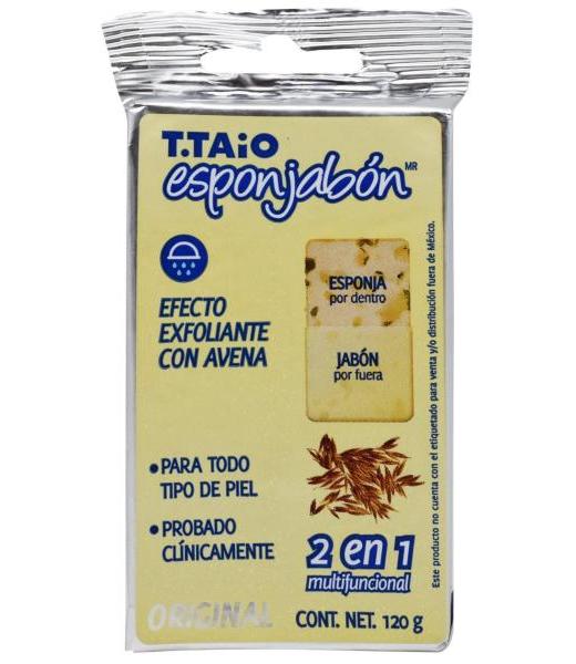 ESPONJABON AVENA EXFOLIANTE 120 G TTAIO