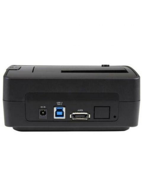 STARTECH  DOCKING STATION PARA 1 DISCO DURO 2.5-3.5 SATA USB 3.1 NEGRO