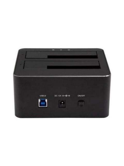 STARTECH  DOCKING STATION USB 3.0 2 BAHIAS SATA 2.5-3.5 PARA SSD O DISCO DURO NEGRO