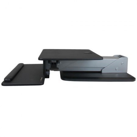 STARTECH  ESTACION DE TRABAJO DE PIE Y SENTADO ARMSTS HASTA 13KG PARA MONITOR 30 NEGRO-PLATA