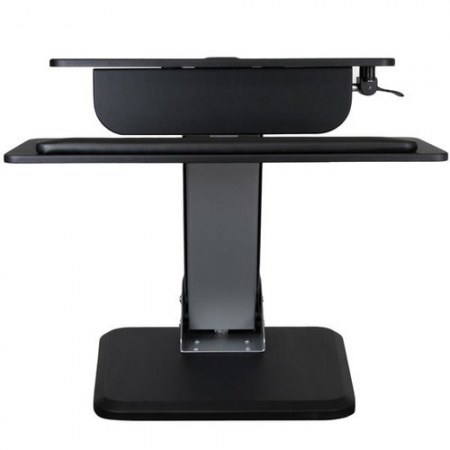 STARTECH  ESTACION DE TRABAJO DE PIE Y SENTADO ARMSTS HASTA 13KG PARA MONITOR 30 NEGRO-PLATA