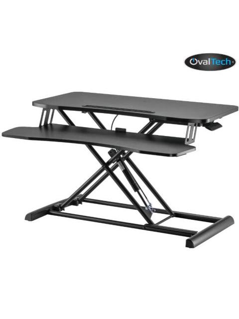 ESTACION DE TRABAJO DE PIE Y SENTADO OVDESK800MM OVALTECH DE DIMENSIONES 800X400MM