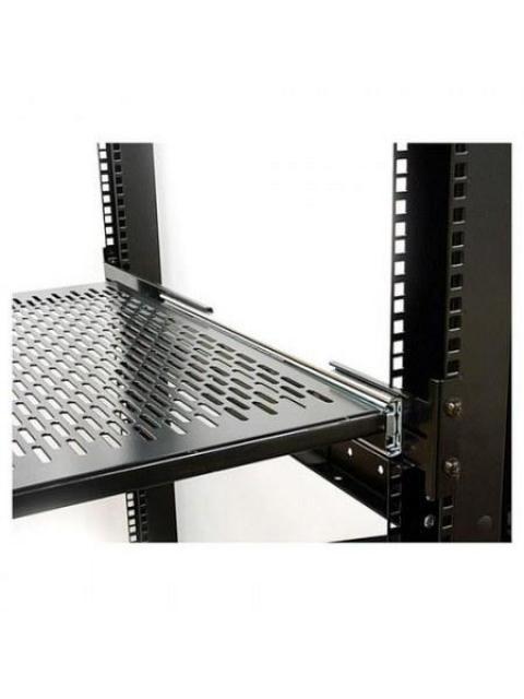 STARTECH  CHAROLA DESLIZANTE PERFORADA TELESCOPICA PARA GABINETE RACK 2U MAX. 22.7KGS