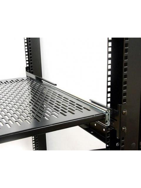 STARTECH  CHAROLA DESLIZANTE PERFORADA TELESCOPICA PARA GABINETE RACK 2U MAX. 22.7KGS