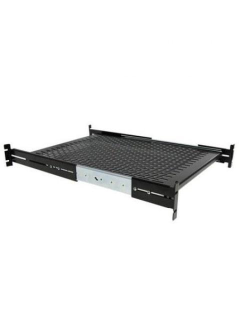 STARTECH  CHAROLA DESLIZANTE PERFORADA TELESCOPICA PARA GABINETE RACK 2U MAX. 22.7KGS