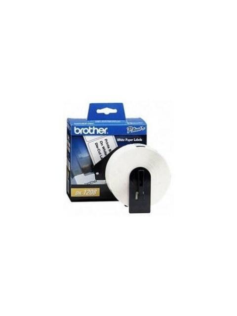 BROTHER ETIQUETA DE DIRECCION DK1208 400 ETIQUETAS DE 1.5 X 3.5 BLANCO