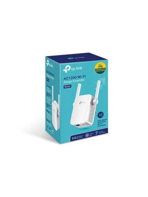 TP-LINK EXTENSOR DE RANGO DE BANDA DUAL RE305 AC1200 1200 MBIT-S 2.4-5GHZ 2 ANTENAS