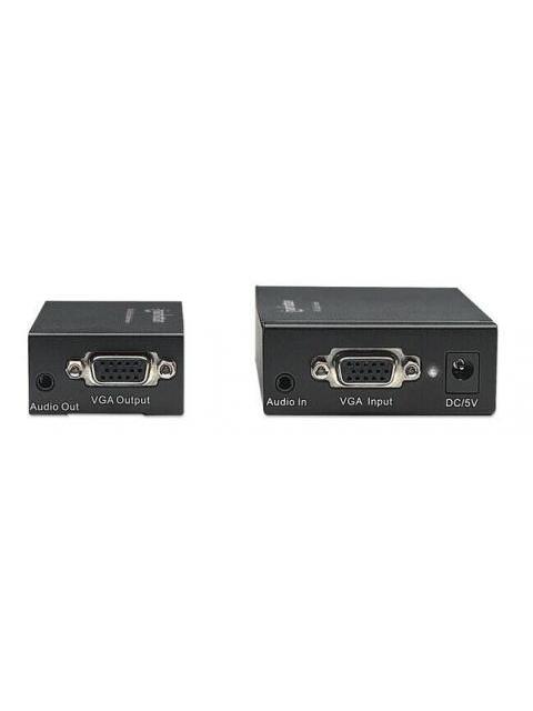 MANHATTAN EXTENSOR DE AUDIO Y VIDEO HASTA 300M VGA CAT5-5E-6