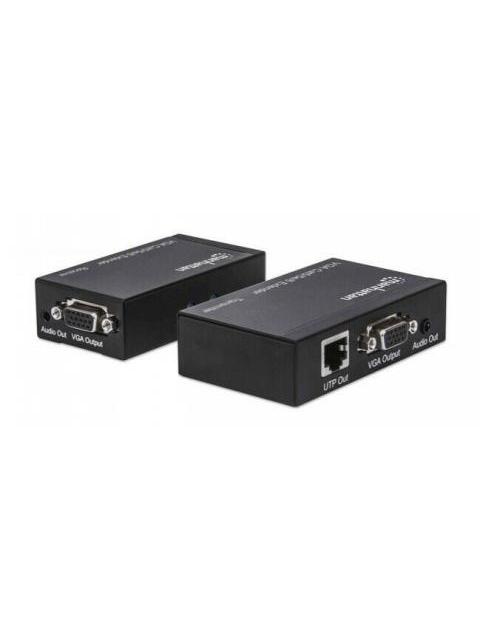 MANHATTAN EXTENSOR DE AUDIO Y VIDEO HASTA 300M VGA CAT5-5E-6