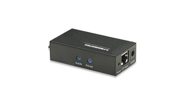 MANHATTAN EXTENSOR DE AUDIO Y VIDEO HASTA 300M VGA CAT5-5E-6