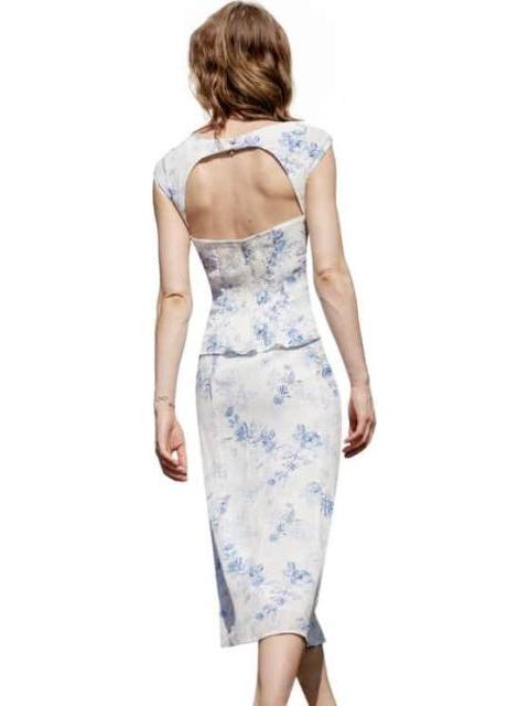 FALDA ESTAMPADA BLANCO HOLLY LAND