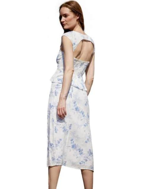 FALDA ESTAMPADA BLANCO HOLLY LAND