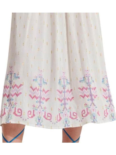 FALDA ESTAMPADA MARFIL HOLLY LAND