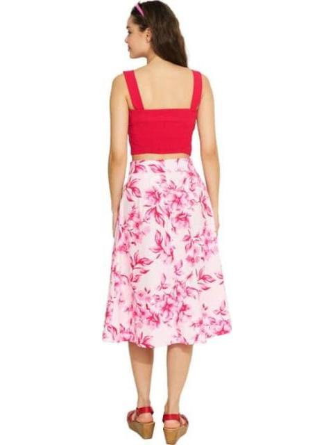 FALDA ESTAMPADA ROSA HOLLY LAND