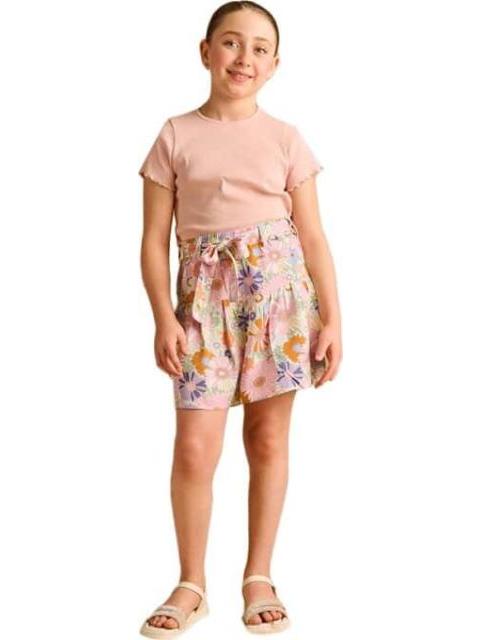FALDA ESTAMPADA ROSA HOLLY LAND KIDS