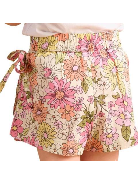 FALDA ESTAMPADA ROSA HOLLY LAND KIDS