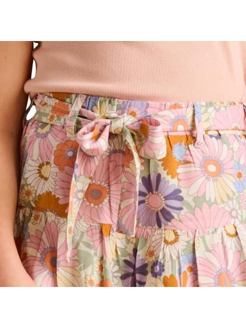 FALDA ESTAMPADA ROSA HOLLY LAND KIDS