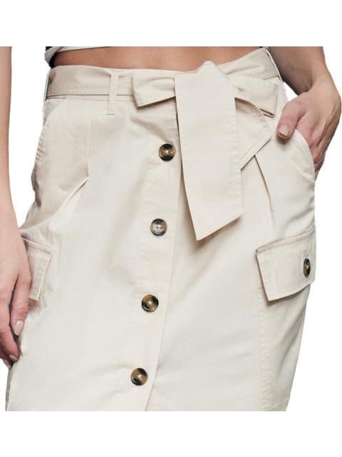 FALDA GABARDINA BEIGE HOLLY LAND
