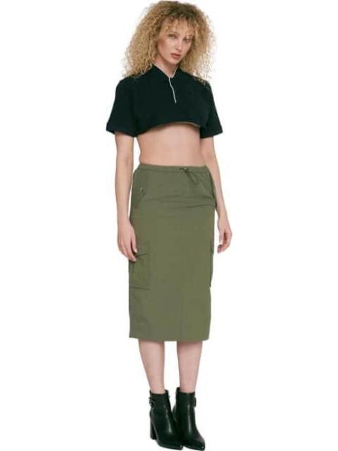 FALDA GABARDINA VERDE OLIVO HOLLY LAND