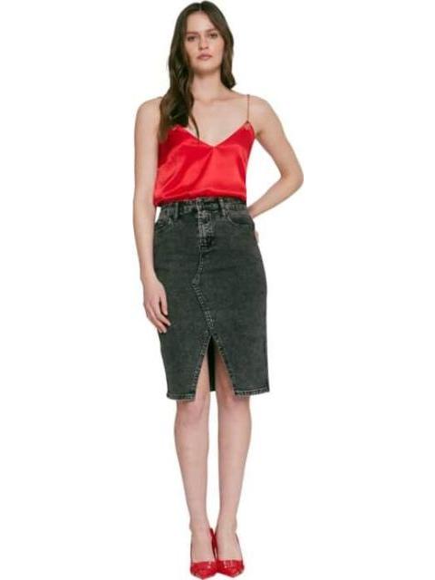 FALDA MEZCLILLA NEGRO ATMOSPHERE DNM