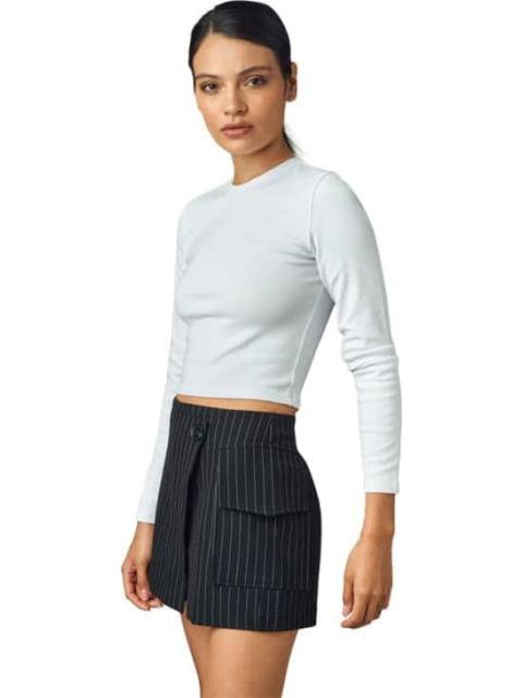 FALDA SHORT CARGO NEGRO HOLLY LAND