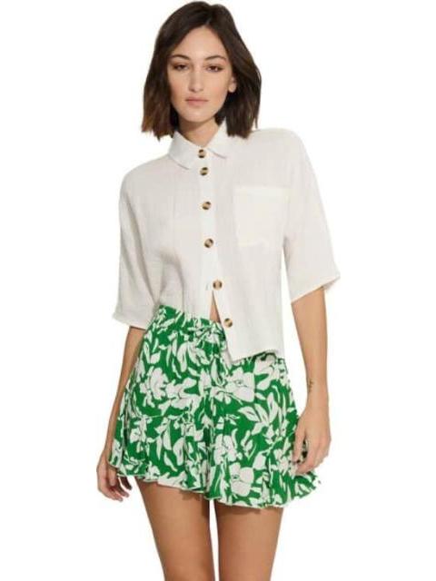 FALDA SHORT ESTAMPADO VERDE PRIMARK
