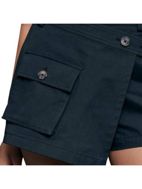 FALDA SHORT GABARDINA NEGRO HOLLY LAND