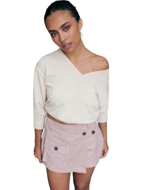 FALDA SHORT GABARDINA ROSA HOLLY LAND