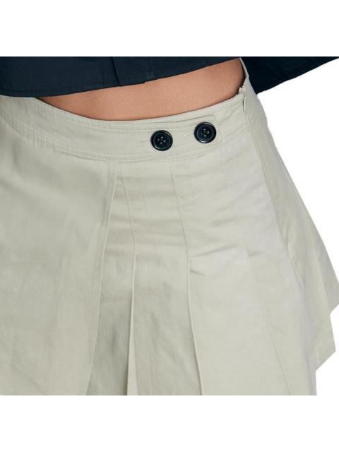 FALDA SHORT GABARDINA VERDE OLIVO HOLLY LAND