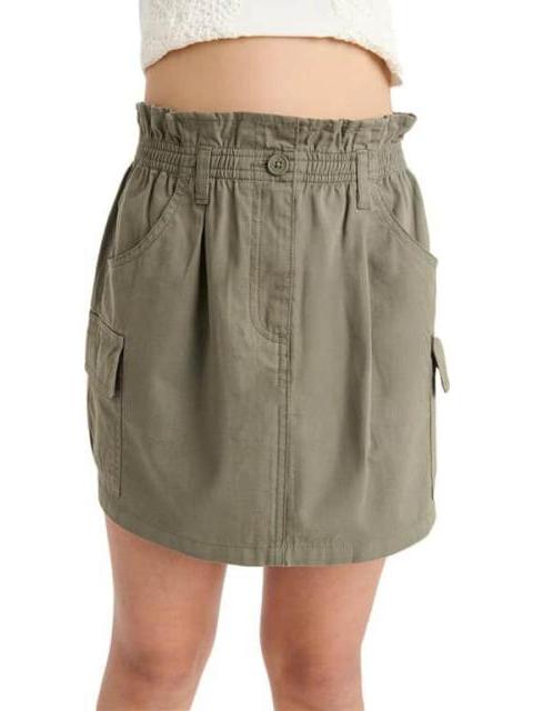 FALDA SHORT GABARDINA VERDE OLIVO HOLLY LAND KIDS