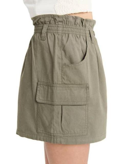 FALDA SHORT GABARDINA VERDE OLIVO HOLLY LAND KIDS