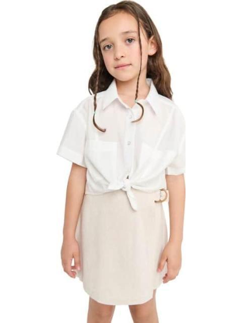 FALDA SHORT LINO MARFIL HOLLY LAND KIDS