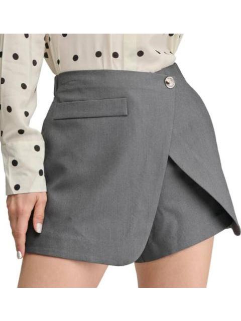 FALDA SHORT LISA GRIS HOLLY LAND